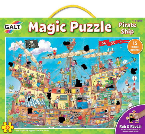 Magické puzzle - Pirátská loď
