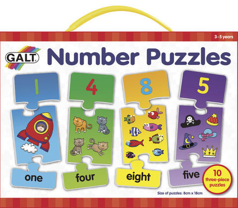 Puzzle - moje první anglické číslice