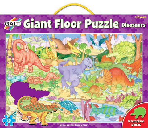 Velké podlahové puzzle - Dinosauři
