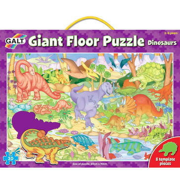 Velké podlahové puzzle - Dinosauři