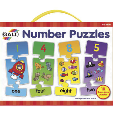 Puzzle - moje první anglické číslice